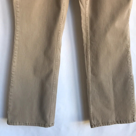 Faded Glory beige / tan ultimate boot cut jeans, size 14 petite - Picture 4 of 12